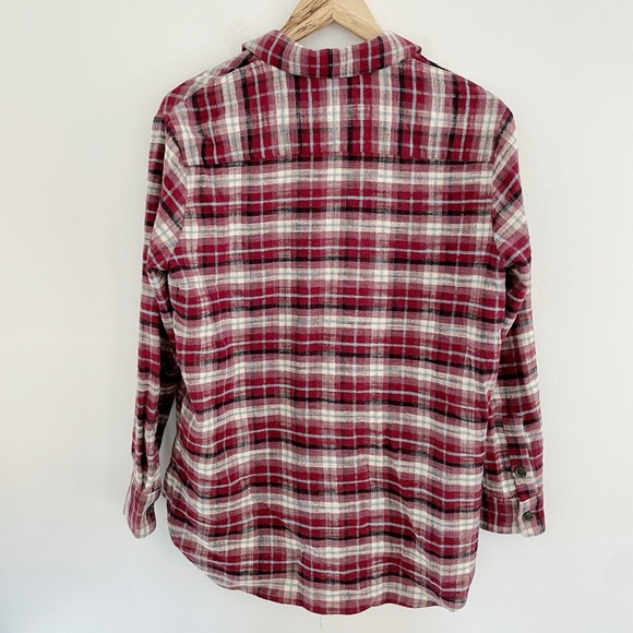 Madewell • Flannel Sunday in Mahaska Plaid shacket chore coat size small - Picture 5 of 12